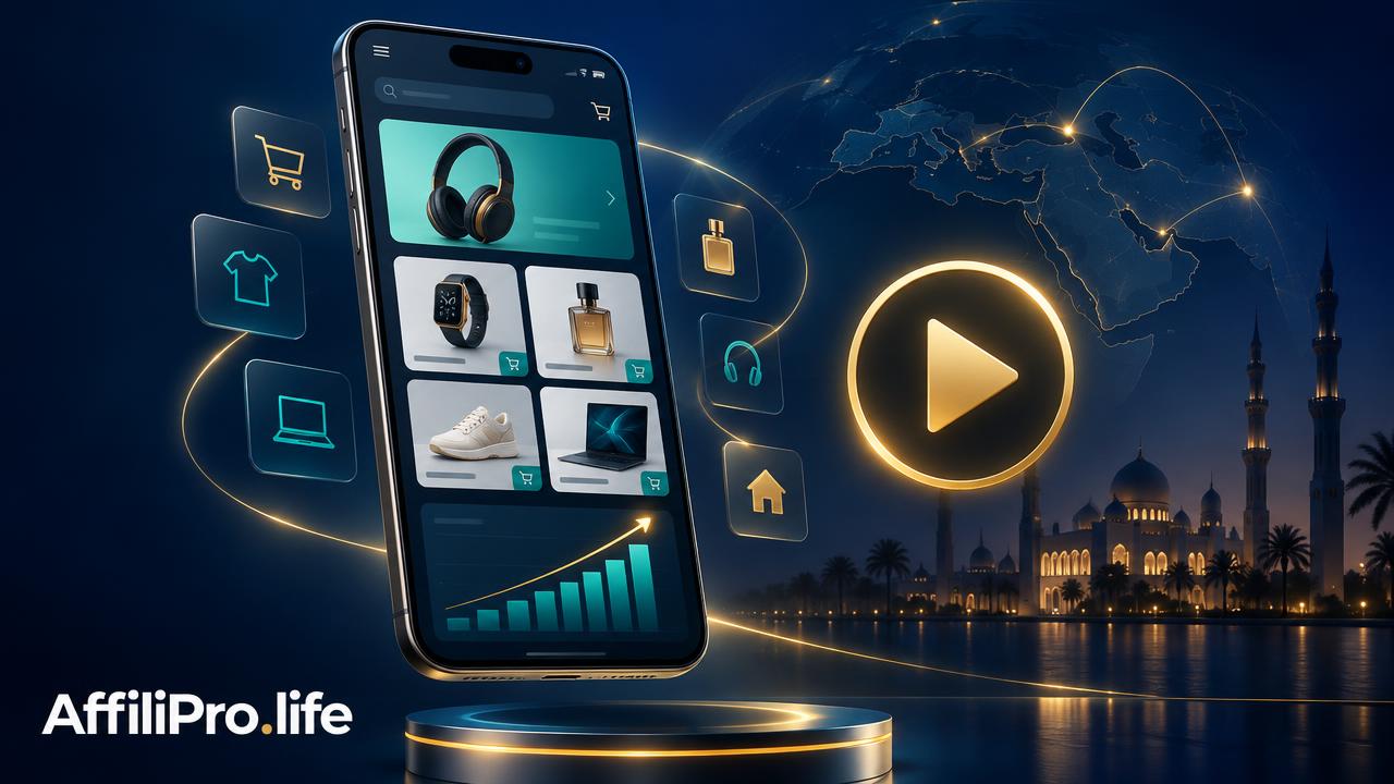 غلاف فيديو شرح منصة AffiliPro.life